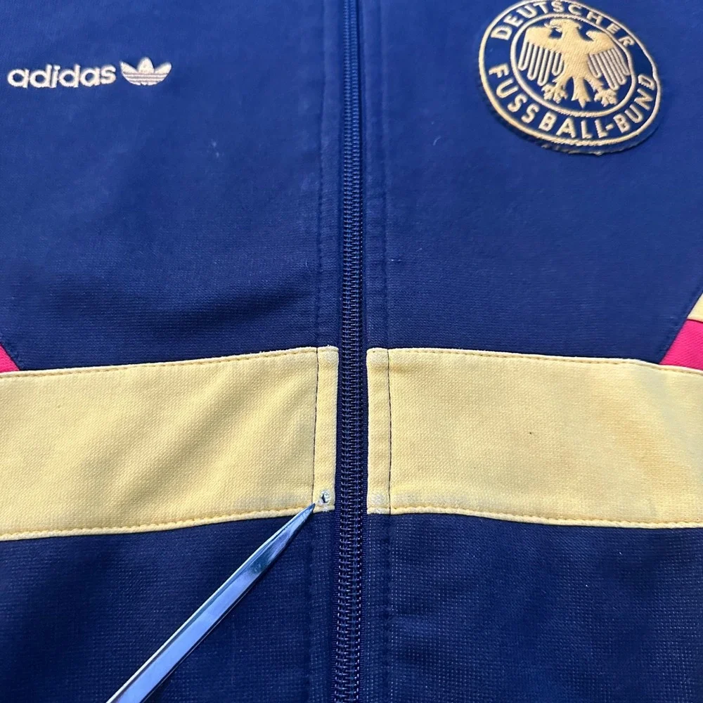 Adidas Vintage West Germany DFB Track Jacket Trefoil Blokecore Soccer World Cup